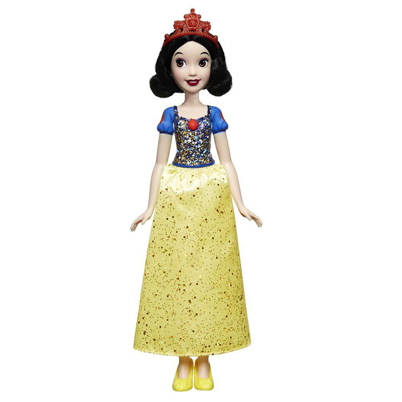 Disney Prinsesse Royal Shimmer dukke 29 cm - Snehvit Med Blå Og Gul Kjole