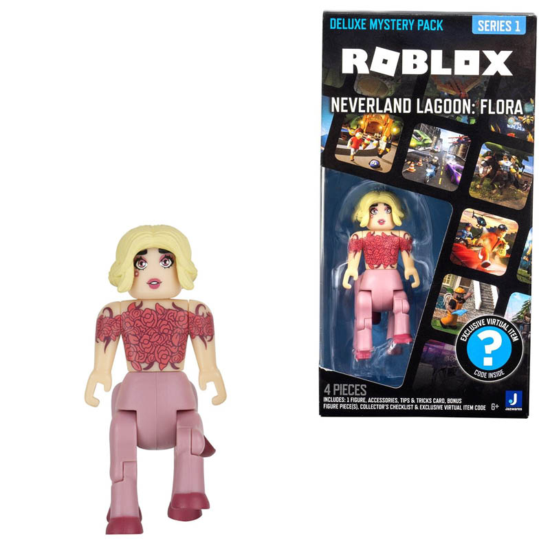 Roblox Figur Deluxe Mystery Pack Serie 1 - Neverland Lagoon: Flora