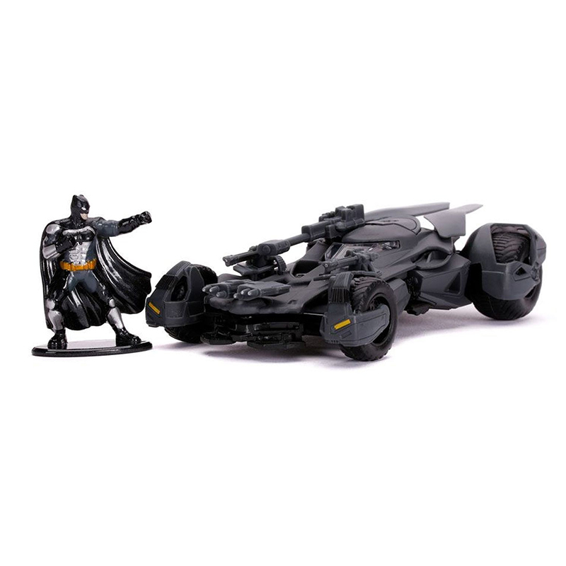 DC Comics Batman Kjøretøy 1:32 - Justice League Batmobil med Batman figur