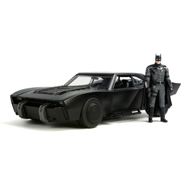 Batman Kjøretøy med figur 1:18 - Batman og Batmobile