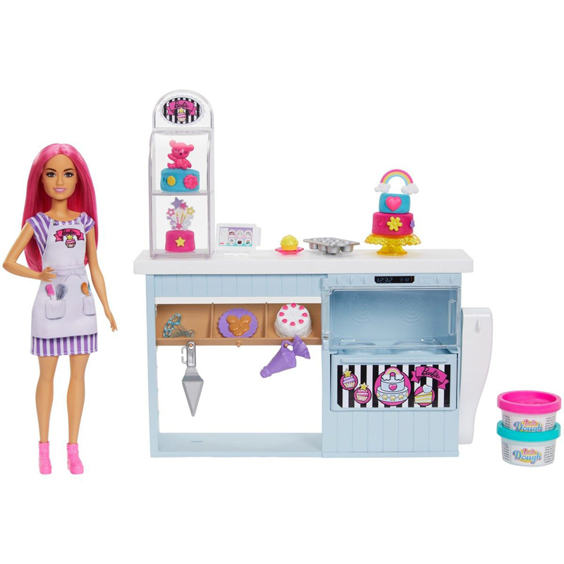 Barbie Karriere lekesett med dukke - Bakeri