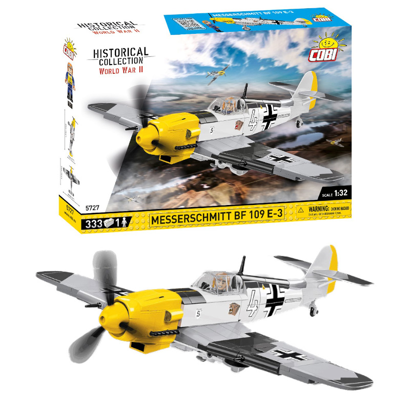 Cobi Historical Collection World War II Byggesett 333 Deler - Messerschmitt BF-109