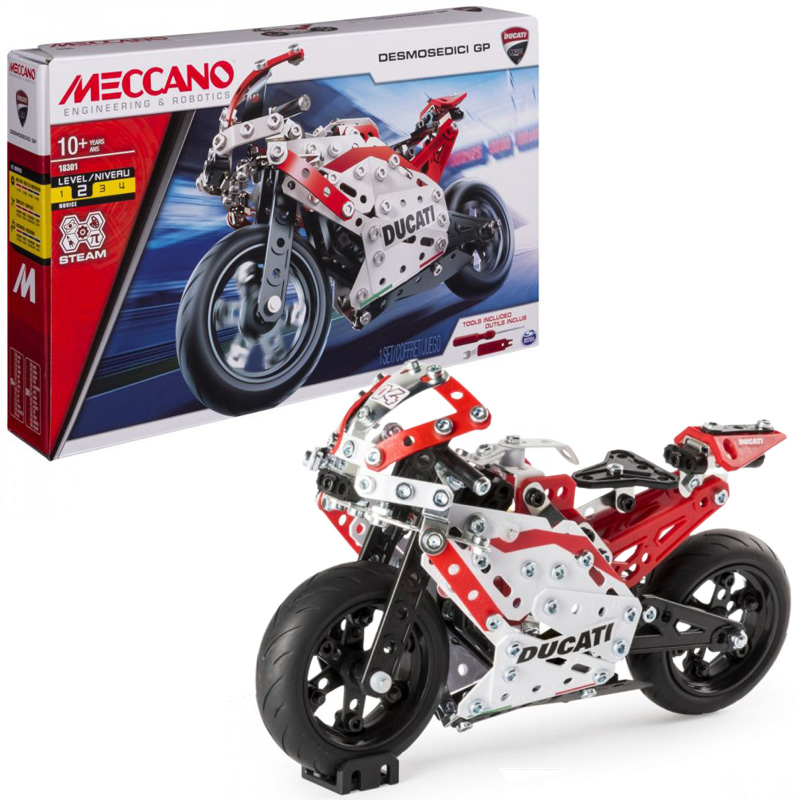Meccano Ducati DESMOSEDICI Moto GP 17 Bike