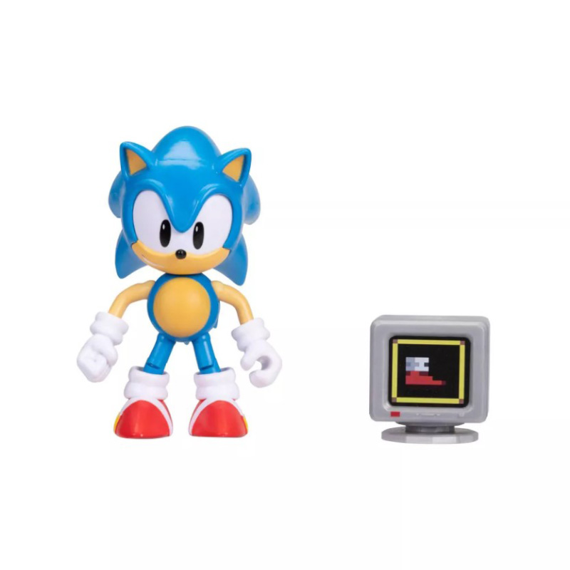 Sonic the Hedgehog Figur m/ tilbehør 10cm - Classic Sonic