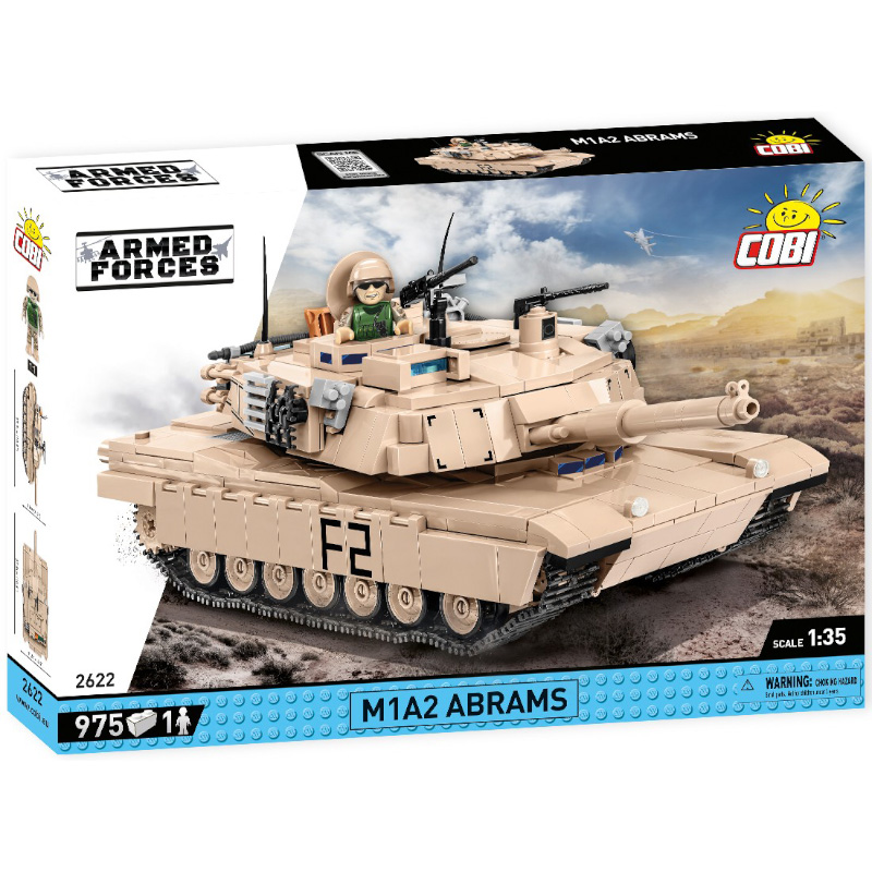 COBI Armed Forces - M1A2 Abrams 982 deler