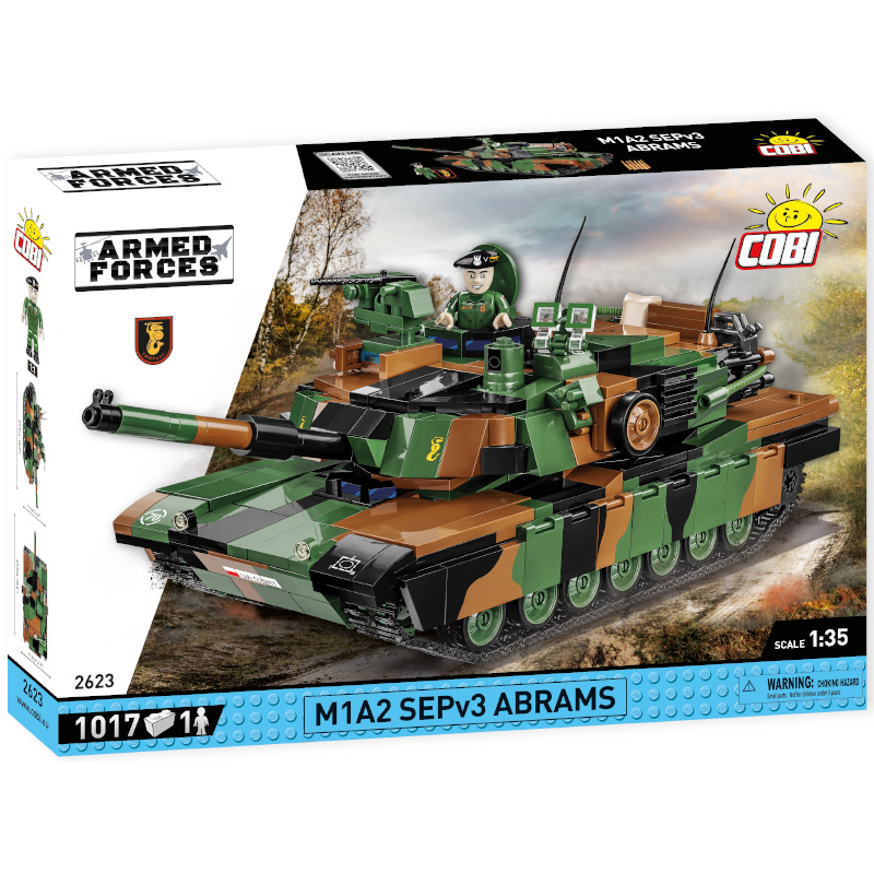 COBI Armed Forces - M1A2 SEPV3 Abrams 1017 deler