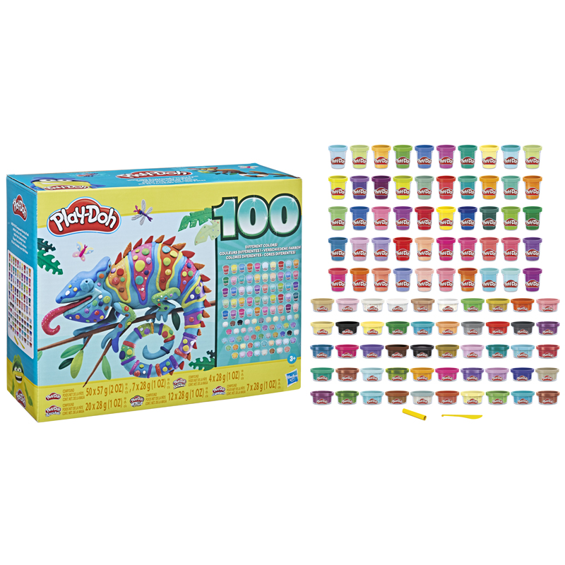 Play-Doh WOW Lekeleire - Startpakke m/ 100 Bokser