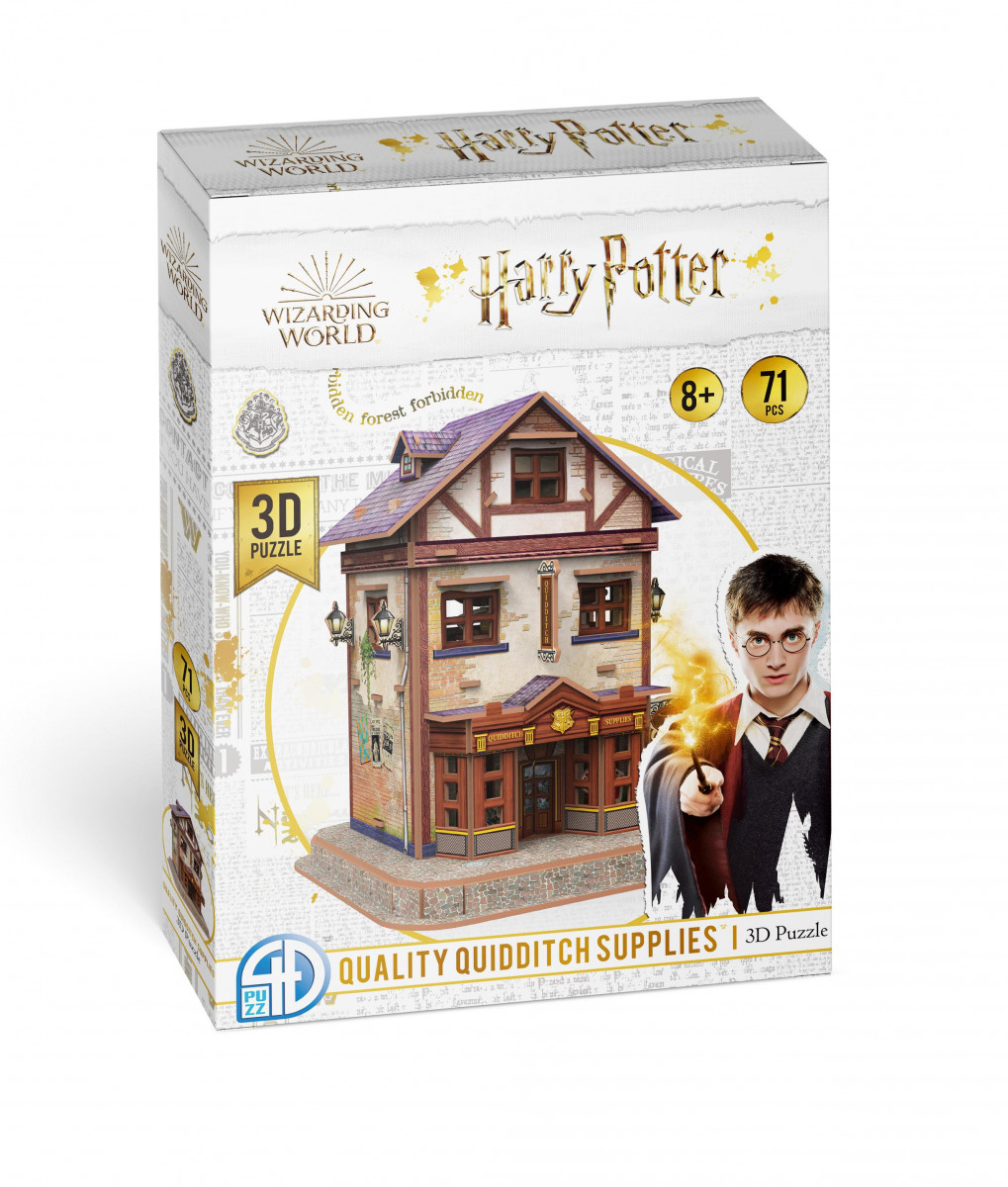 Harry Potter 3D Puslespill 71 Brikker - Quality Quidditch Supplies
