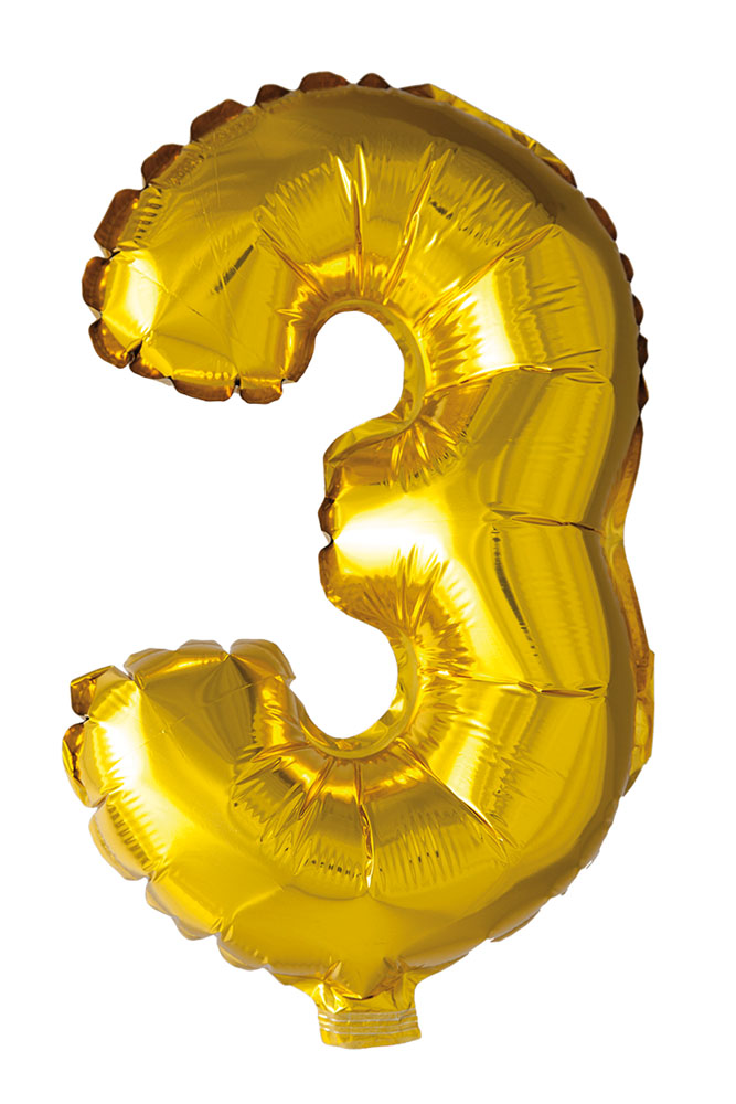 Folie ballong Gull 41 cm - Tallet 3