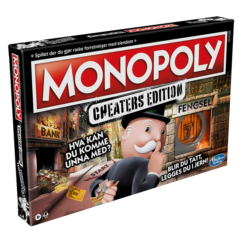 Monopoly Cheaters Edition Norsk utgave