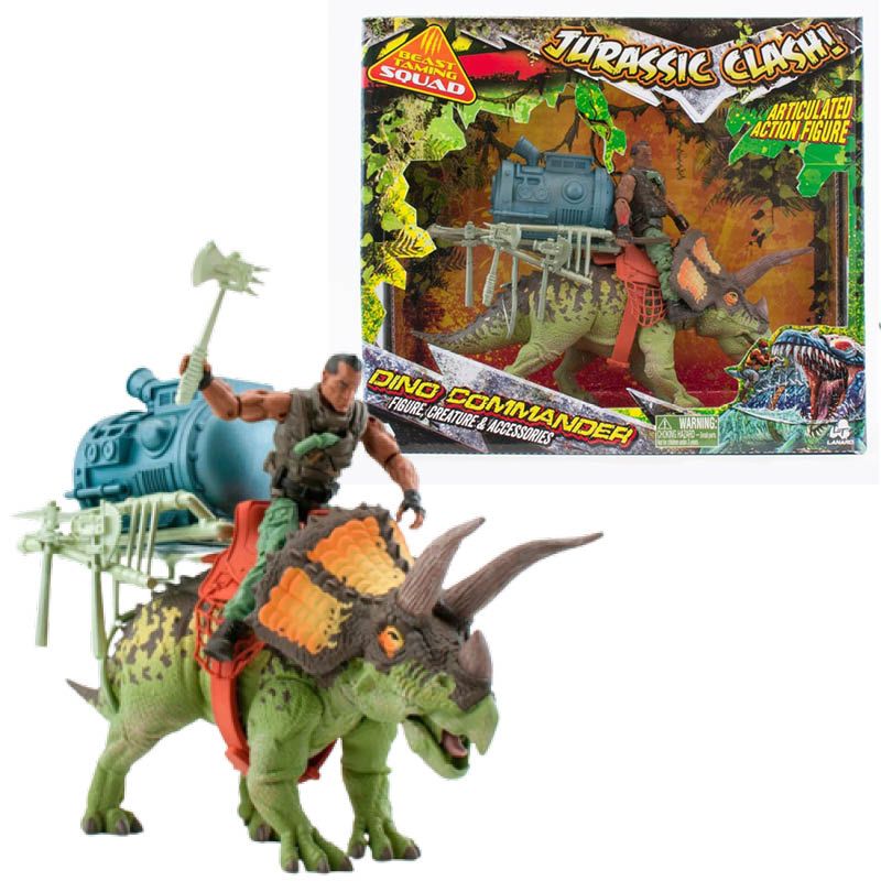 Jurassic Clash - Dino Commander Triceraptops