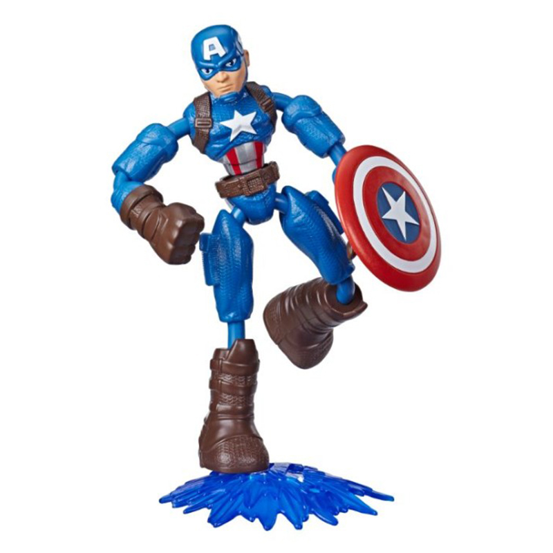 Marvel Avengers Bend and Flex figur 15 cm - Captain America