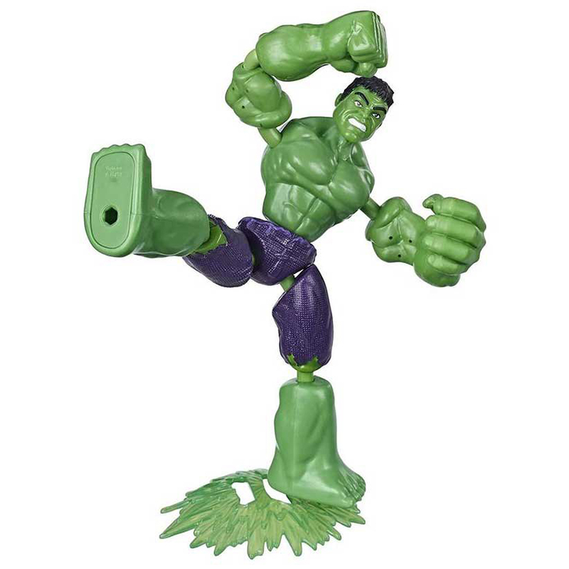 Marvel Avengers Bend and Flex figur 15 cm - Hulken