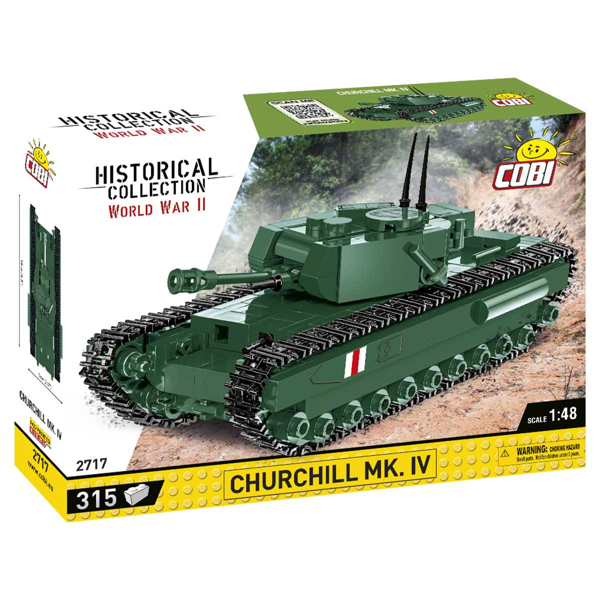 COBI Historical Collection WWII - Churchill MK.IV 315 deler