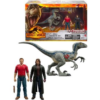 Jurassic World Extreme Damage - Owen & Velociraptor "Blue"