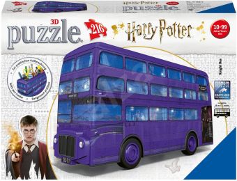 Ravensburger 3D Puslespill 216 Brikker - Harry Potter Buss