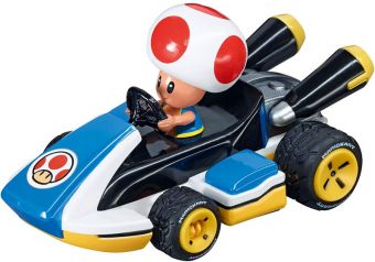 Carrera Mario Kart Pull-Back Bil  1:43 - Toad