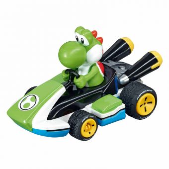 Carrera Mario Kart Pull-Back Bil  1:43 - Yoshi