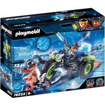 Playmobil Top Agents - Arctic Rebels Snøsykkel 70232