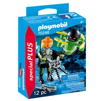 Playmobil Special Plus - Agent med drone 70248