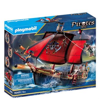 Playmobil Pirates - Skalleslagskip 70411