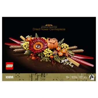 LEGO Icons - Dekorasjon med tørkede blomster 10314