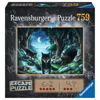 Ravensburger Escape Puslespill 759 Brikker - The Curse of the Wolves
