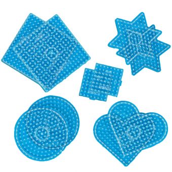 Hama Maxi Perlebrett 10-pakning - Geometriske former