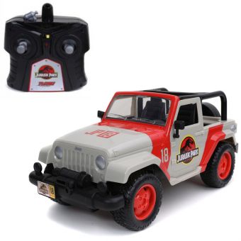 Jurassic World Radiostyrt bil 1:16 - Jeep Wrangler