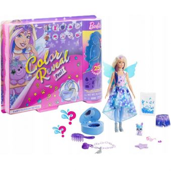 Barbie Color Reveal Fairy Fashion lekesett - Fe med 25 overraskelser