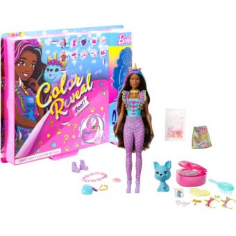 Barbie Color Reveal Unicorn Fashion lekesett - Enhjørning med 25 overraskelser