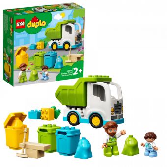 LEGO DUPLO By - Søppelbil og avfallsortering 10945