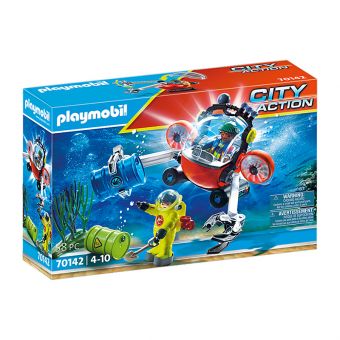 Playmobil City Action - Havsnød: Miljøinnsats med u-båt 70142