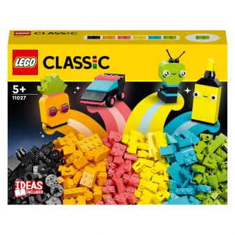 LEGO Classic - Kreativ lek med neonfarger 11027