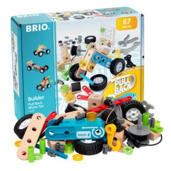 BRIO Builder - Builder Pull Back Motor Sett 34595