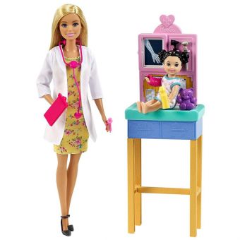 Barbie Karriere lekesett med dukke - Barnelege