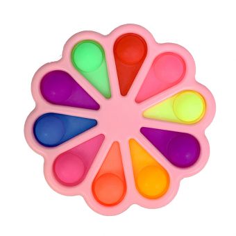 Push Pop Fidget - Rosa Blomst