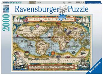 Ravensburger Puslespill 2000 Brikker - Around the World 