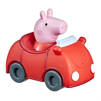 Peppa Gris Lekebil - Peppa Gris med rød bil