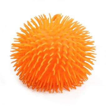 Puffer Gummiball 15 cm - Oransje