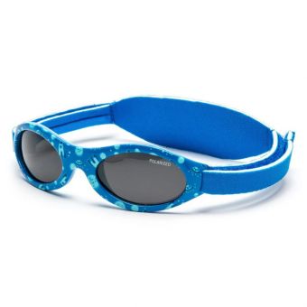 Kiddus Premium Babysolbriller - Blå med planeter