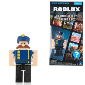 Roblox Figur Deluxe Mystery Pack Serie 2 - Big Bank Robbery: Edguard & Boz