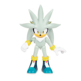 Sonic the hedgehog figur 6 cm - Silver