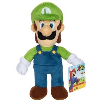 Nintendo Super Mario Plysjbamse - Luigi 24cm