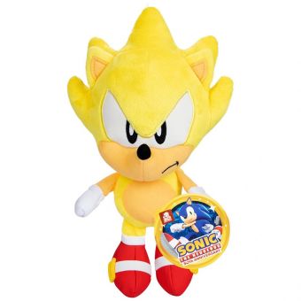Sonic the Hedgehog Plysjbamse - Super Sonic 25cm