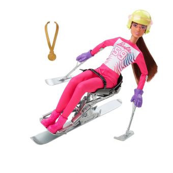 Barbie Winter Sports dukke - Para-alpinist
