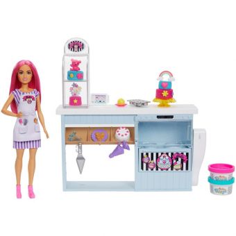 Barbie Karriere lekesett med dukke - Bakeri