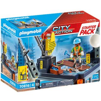 Playmobil City Action Startpakke- Byggeplass 70816