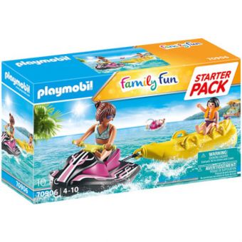 Playmobil Family Fun Startpakke - Vannscooter med bananbåt 70906
