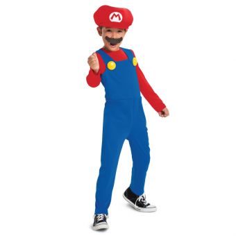 Nintendo Super Mario kostyme 5-6 år (109-126 cm)